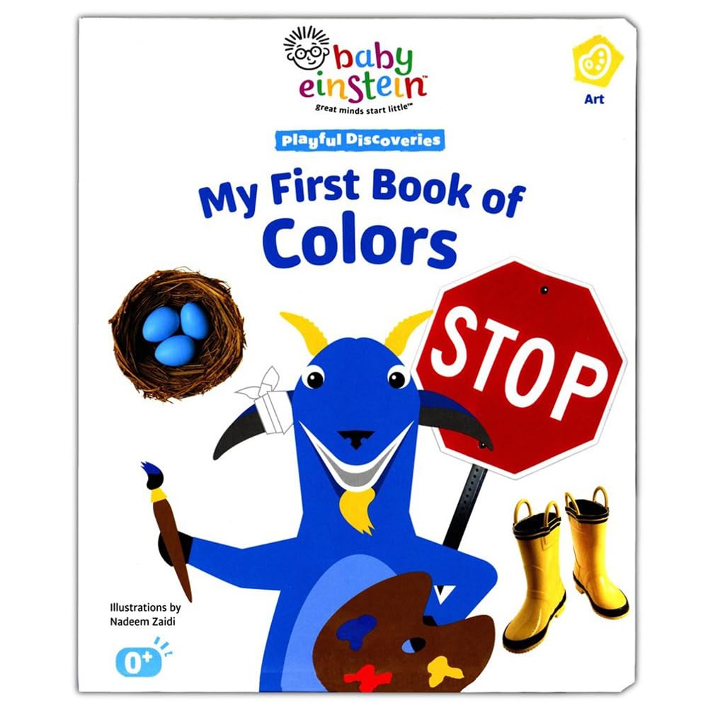 Baby Einstein: My First Book of Colors Board book – April 1, 2007