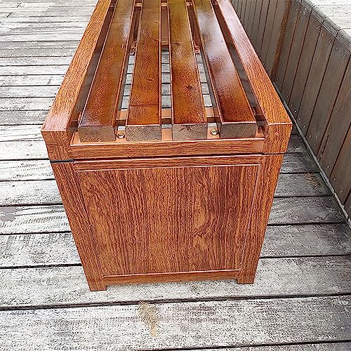 Banco de madera resistente para exteriores de 1,2m para jardines 3