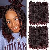 Butterfly Locs Crochet Hair Pre Looped Crochet Braids 6 Packs Most Natural Soft Locs Crochet...