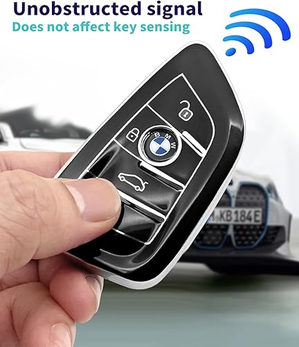 Miniatura 98 de Adecuado para llaves BMW. La funda avanzada de TPU suave es compatible con llaves X1 X3 X4 X5 X6 X7 M5 M6 1 3 4 5 6 7 GT5 GT6 llave de protección