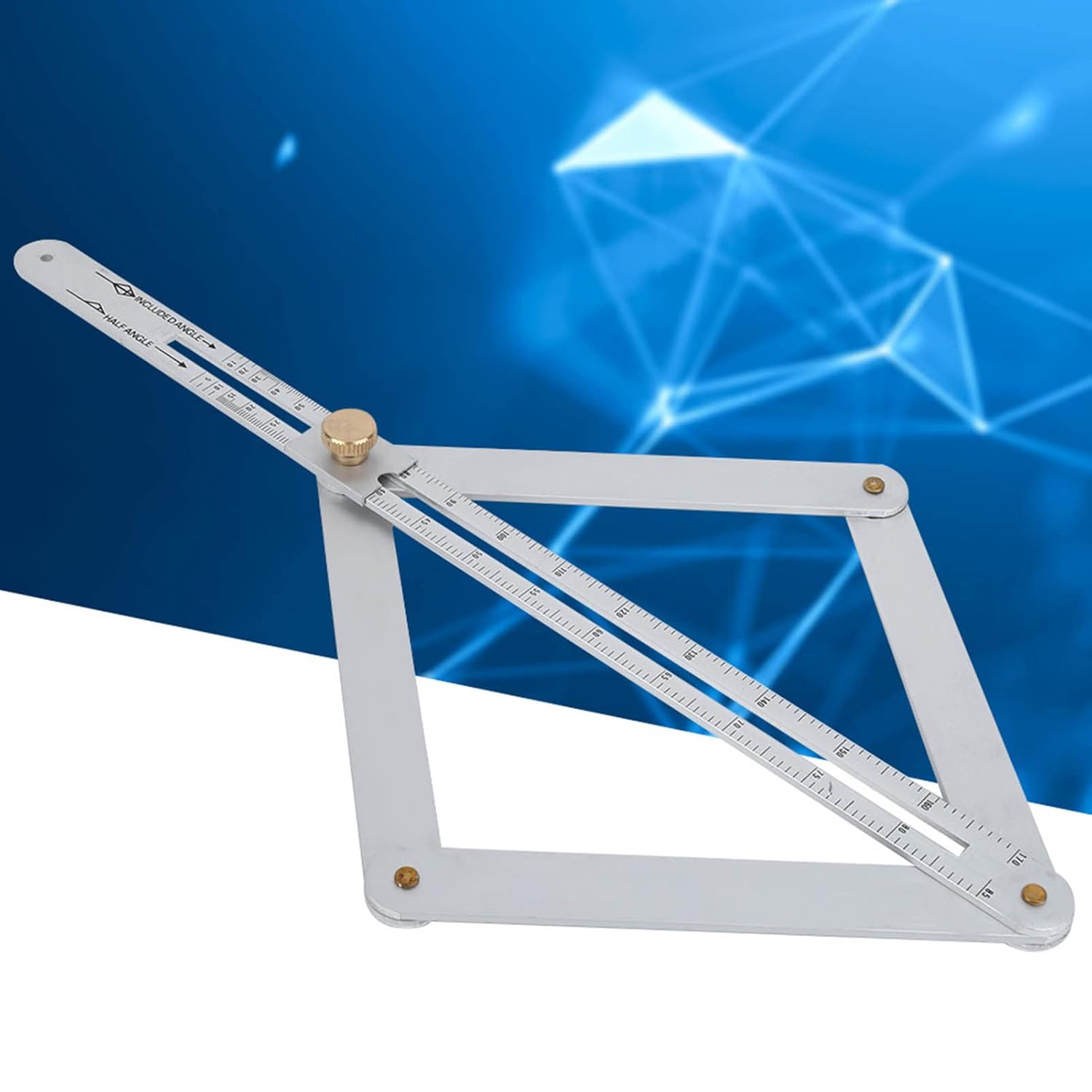 Corner Angle Finder, Ceiling Square Protractor Portable Aluminum Tool, for Accurate Measurements in Construction