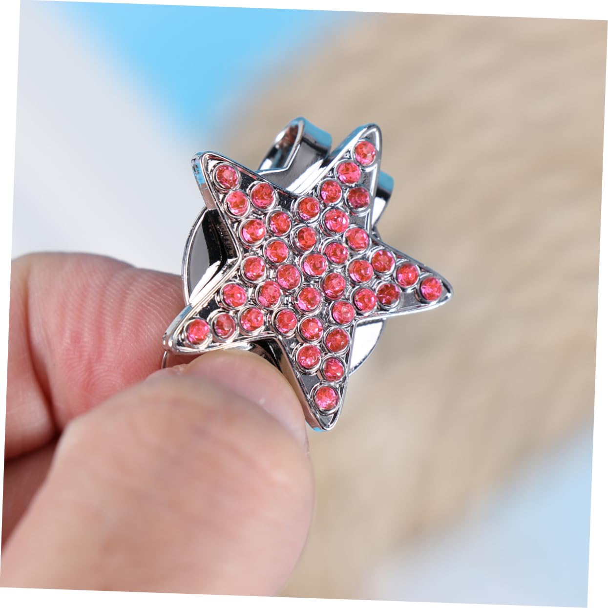 3 Stücke Golf Hut Clip Zähler Marker Clip Ziel Zubehör Strass Dekoration Für Visiere Hüte Gürtel Taschen