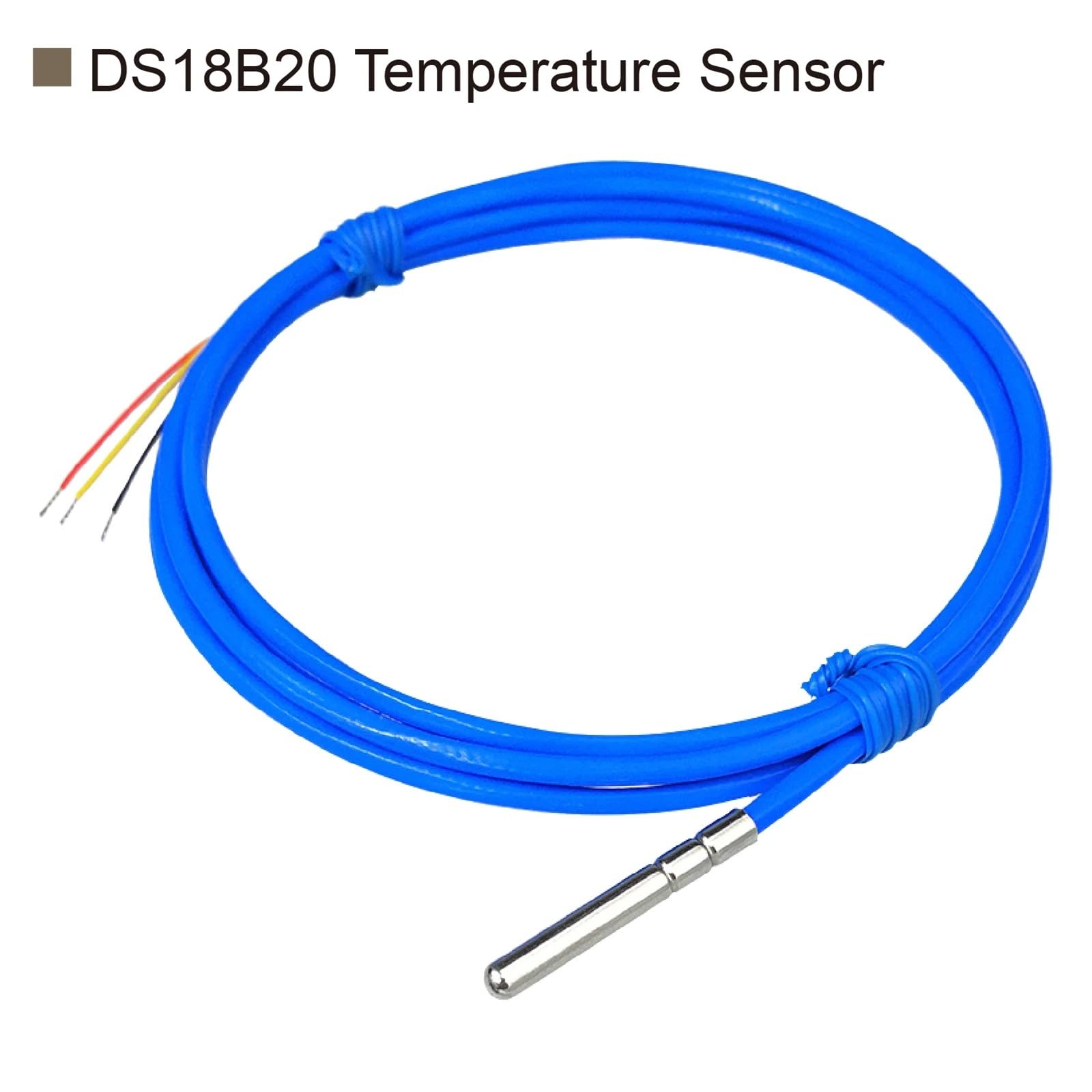Cyfrowa wodoodporna sonda czujnika temperatury, kabel PTFE ze stali nierdzewnej, wysoka precyzja olejoodporna temperatura przemysłowa