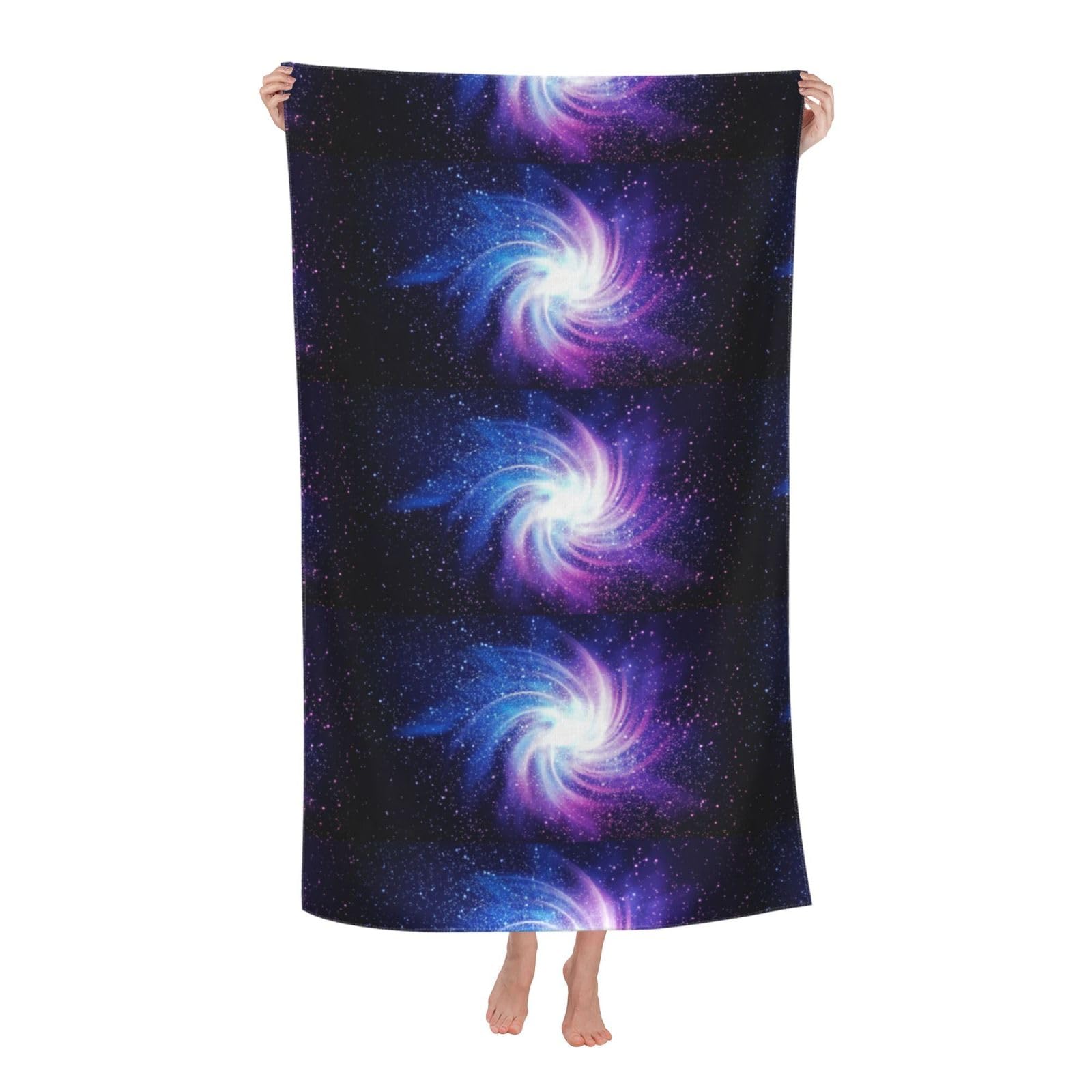 Cbaaghh Glaxy Print Adult Beach Towels,Beach & Pool Towel,Beach Towels,Towels For Camping