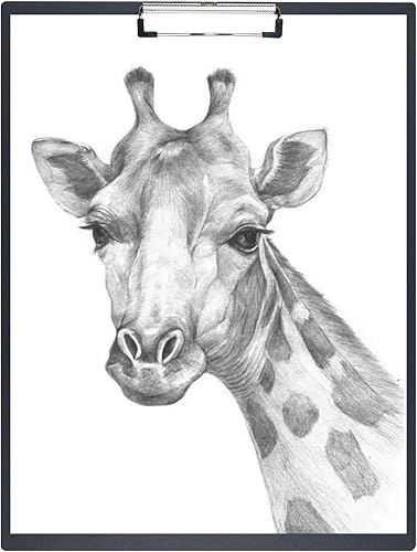 Miniatura 6 de Acocony Portapapeles vertical extra grande de 11 x 17 pulgadas, clip de perfil bajo, 11 x 17 pulgadas, PP negro pláctico, paquete de 1