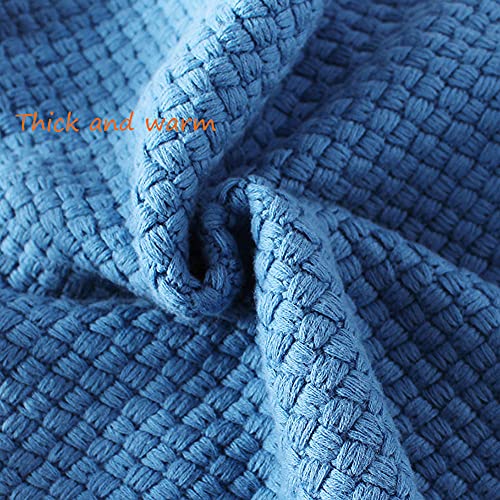 Miccina Infant Baby Boy Girls Cardigan Sweater Toddler Cotton Button V-Neck Knit Jacket Outwear (Blue, 2-3T) #TOP4