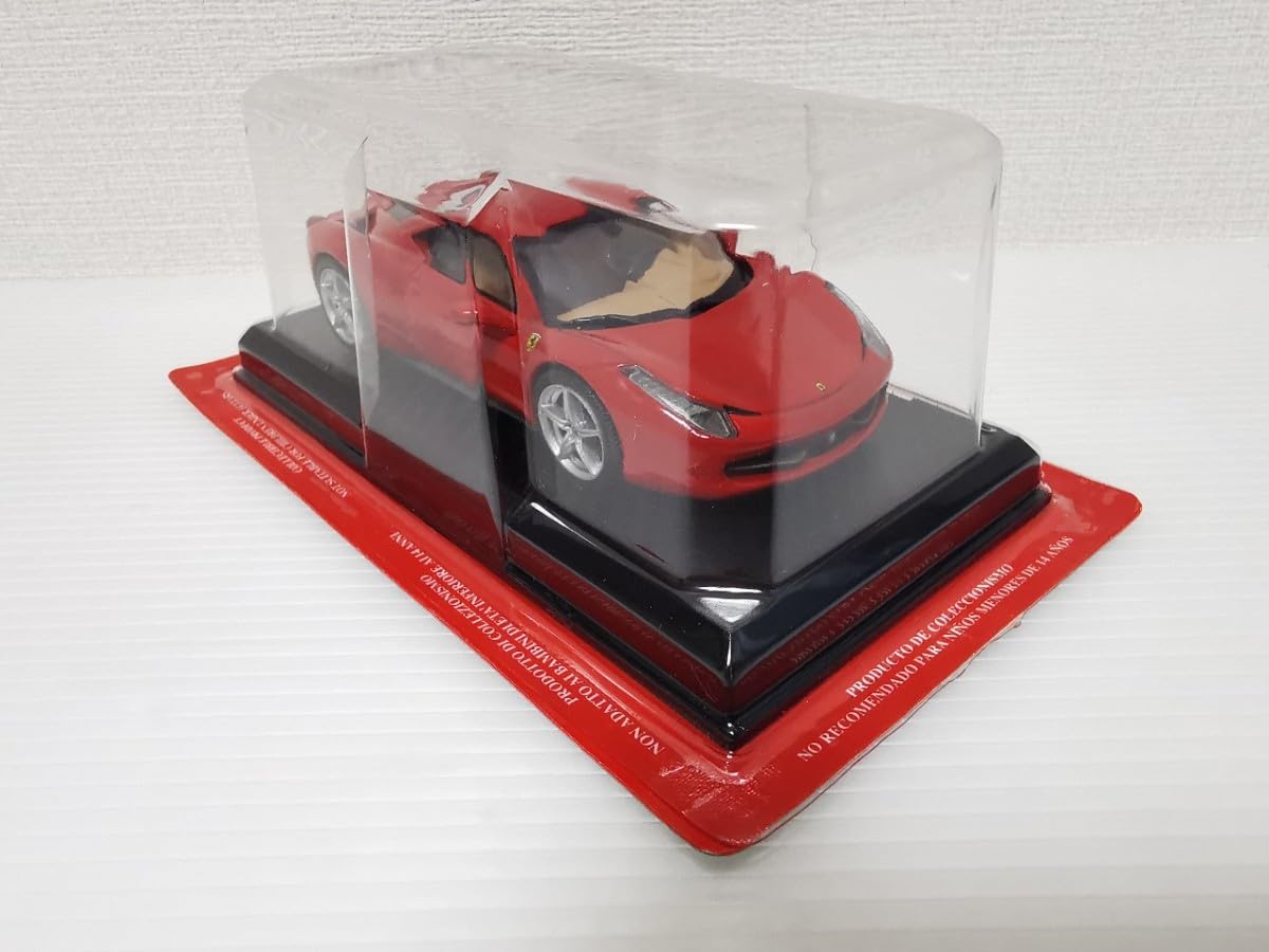 Amazon | アシェット フェラーリコレクション FERRARI 458 Italia 1/43