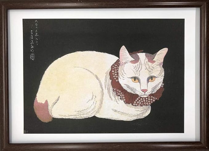 Amazon 高橋弘明 白猫 木版画 ポスター 輸送用 額付き ホビー おもちゃ 名画 グッズ ネコ 動物 版画 アイドル 芸能人グッズ 通販 Amazon 高橋弘明 白猫 木版画 ポスター 輸送用 額付き ホビー おもちゃ 名画 グッズ ネコ 動物 版画 アイドル 芸能人グッズ 通販