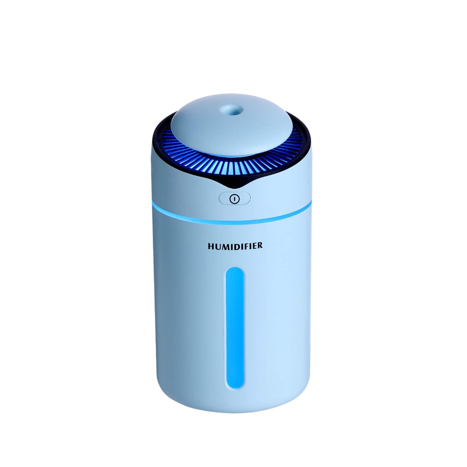 Humidificateur voiture bleu 300ml contre l'air sec du chauffage et climatisation