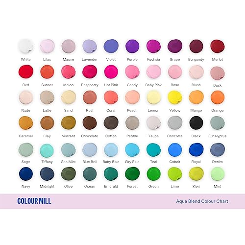 Miniatura 4 de Colour Mill Aqua Blend Colorante alimentario a base de agua, 0.7 fl oz de mezclilla