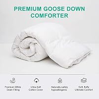 APSMILE Téli Luxus Pehelypaplan 240x260 cm - Libatoll Töltetű Hotel Kollekció, Dupla Ágyhoz, 8 Sarokfüllel, Fehér, Extra Meleg 9