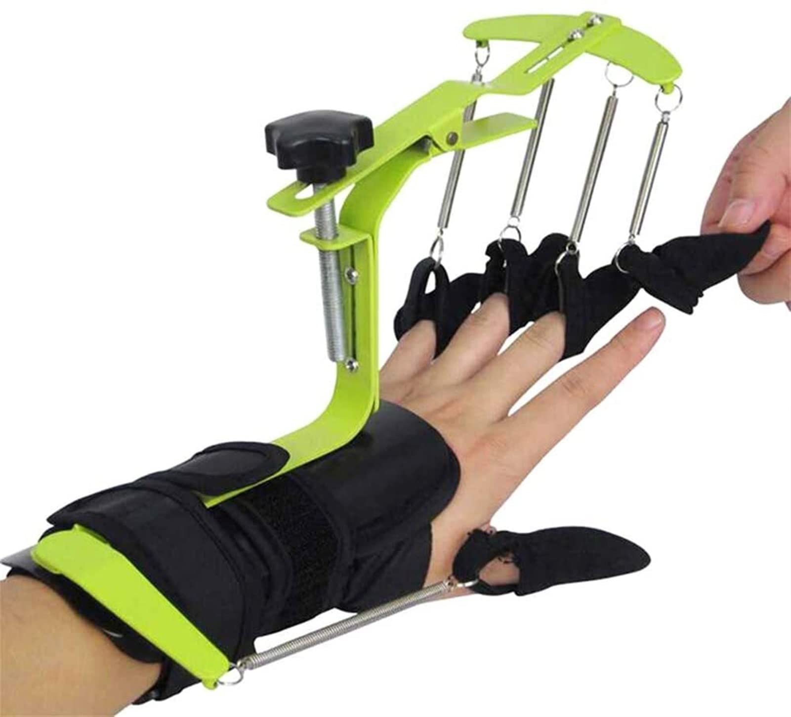 Cojín Ortesis De Muñeca Ajustable, Dispositivo De Ejercicio De Rehabilitación De Muñeca Edición Mejorada para Pacientes con Hemiplejía por Accidente Cerebrovascular Ejercicio De Tendones
