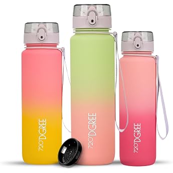 Tritan 720 Dgree uberBottle Water Bottle and Infuser 350 ml 500 ml 650 ml 1000 ml 1.5 L 2 L   BPA-Free for Sports School Children Fitness Gym Bike Outdoors Lightweight Tritan Sports