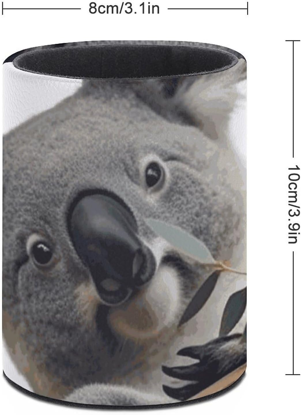 Funny Koalas Pen Holder Office Desk Accessories Cute Makeup Brush Holder Desktop Organizer Storage Case Scandinavian Design Stationery for Home Office Supplies image 2