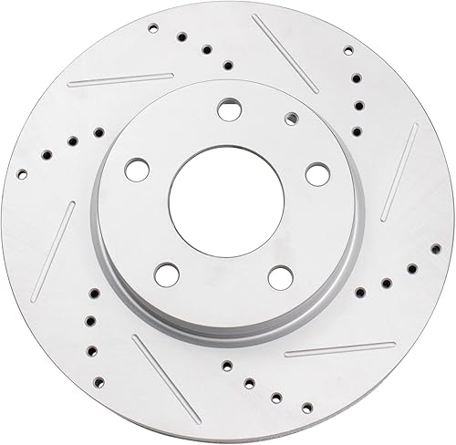 Miniatura 5 de Performance - Juego de rotor de freno con revestimiento ranurado para Mazda 3 CX-3