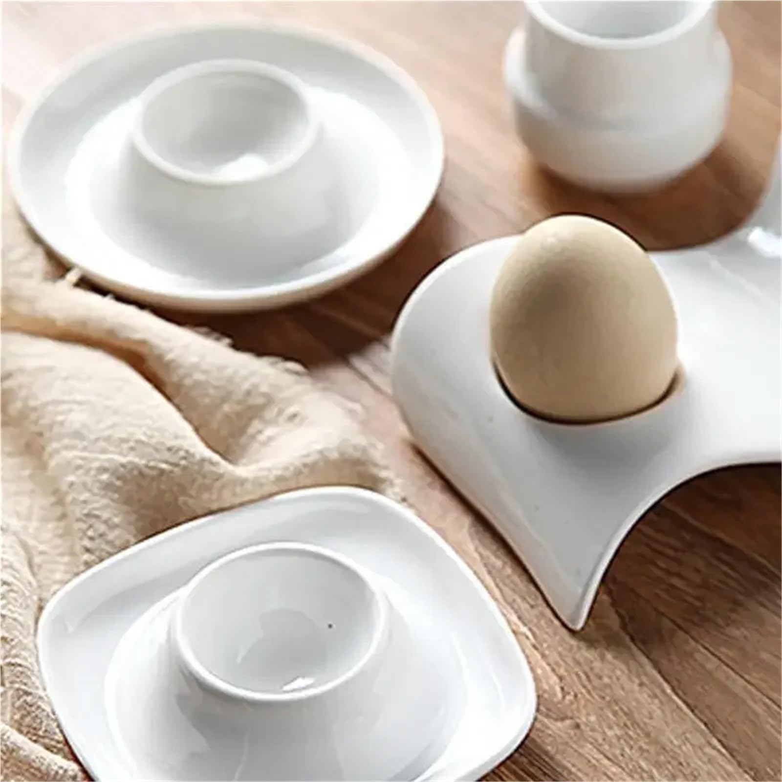hueveras, 1, 2 Uds estante de soporte el hogar cocina restaurante huevos blancos(1pcs)