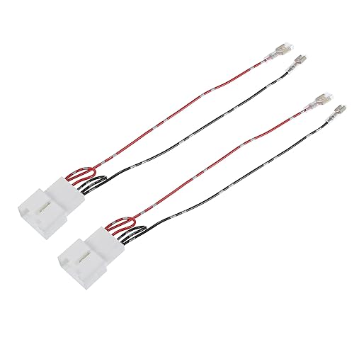 X AUTOHAUX Conector de altavoz de coche para Mazda para Ford para Lincoln conector adaptador de arnés de cables