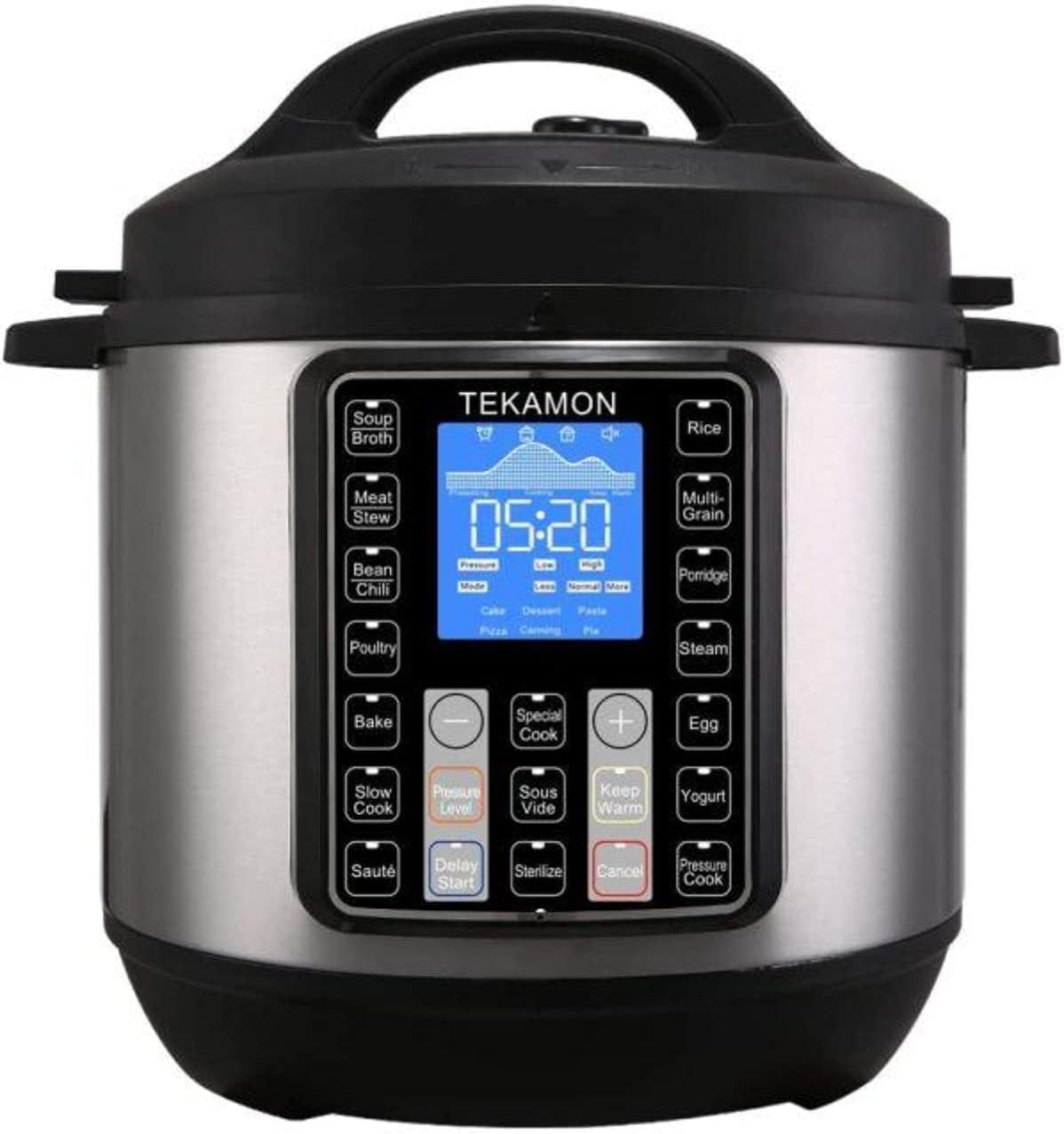11-in-1 Electric Pressure Cooker,Black