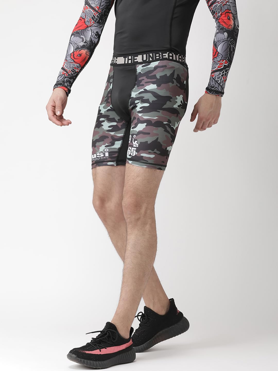 Szorty męskie, spodenki kompresyjne G40CG Contra, spodenki MMA do treningu i kickboxingu, spodenki walki do sztuk walki, muay thai, boksu