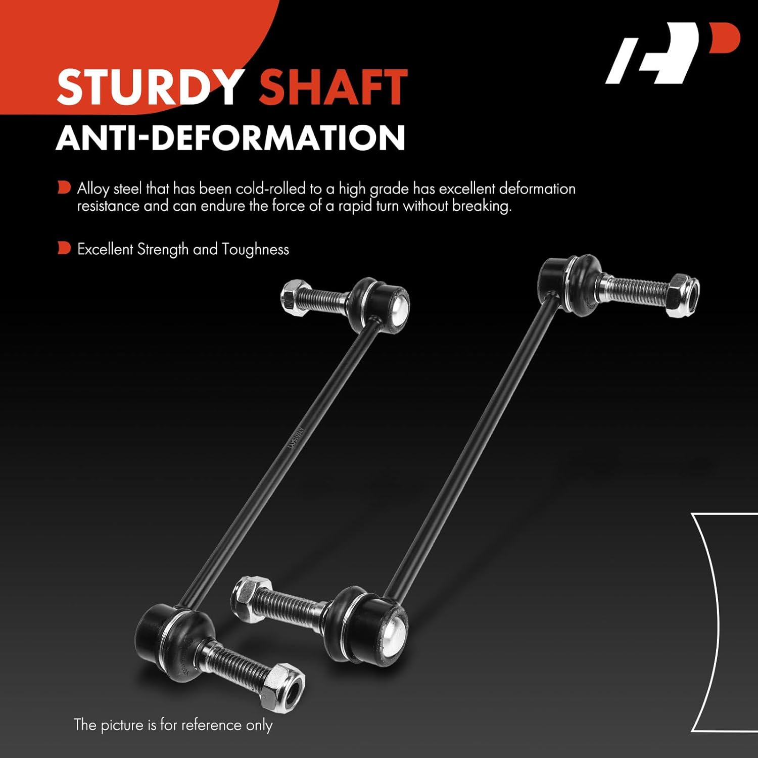 A-Premium 2 x Front Sway Bar Links Stabilizer Bar Links, Compatible with Dodge Charger 2007-2023, Challenger 2017-2022, Magnum 2005-2008, Chrysler 300 2005-2022, AWD Only