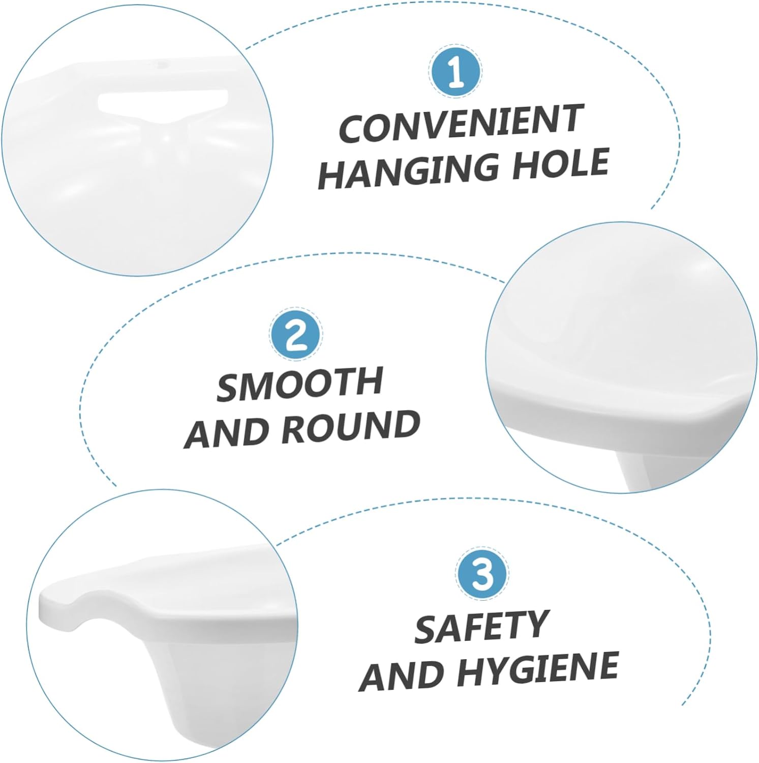 FOMIYES Sitz Bath Basin for Postpartum Care Anti-Overflow Design Portable Wash Basin for Pregnant Women for Private Cleaning Space-Saving Storage