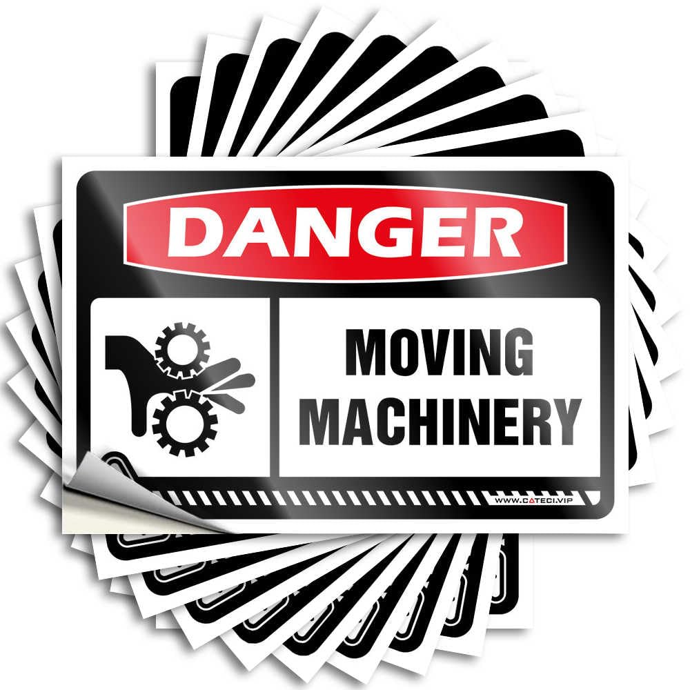Bar Accessories and Decor Funny Sticker - Big Military Laptop Danger Moving Machinery(12X18CM)