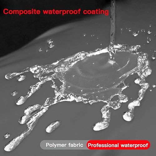 Miniatura 6 de Guantes de estanque de brazo completo con forro de algodón, guantes impermeables extra largos para limpieza de estanquesindustria de maquinaria, 25