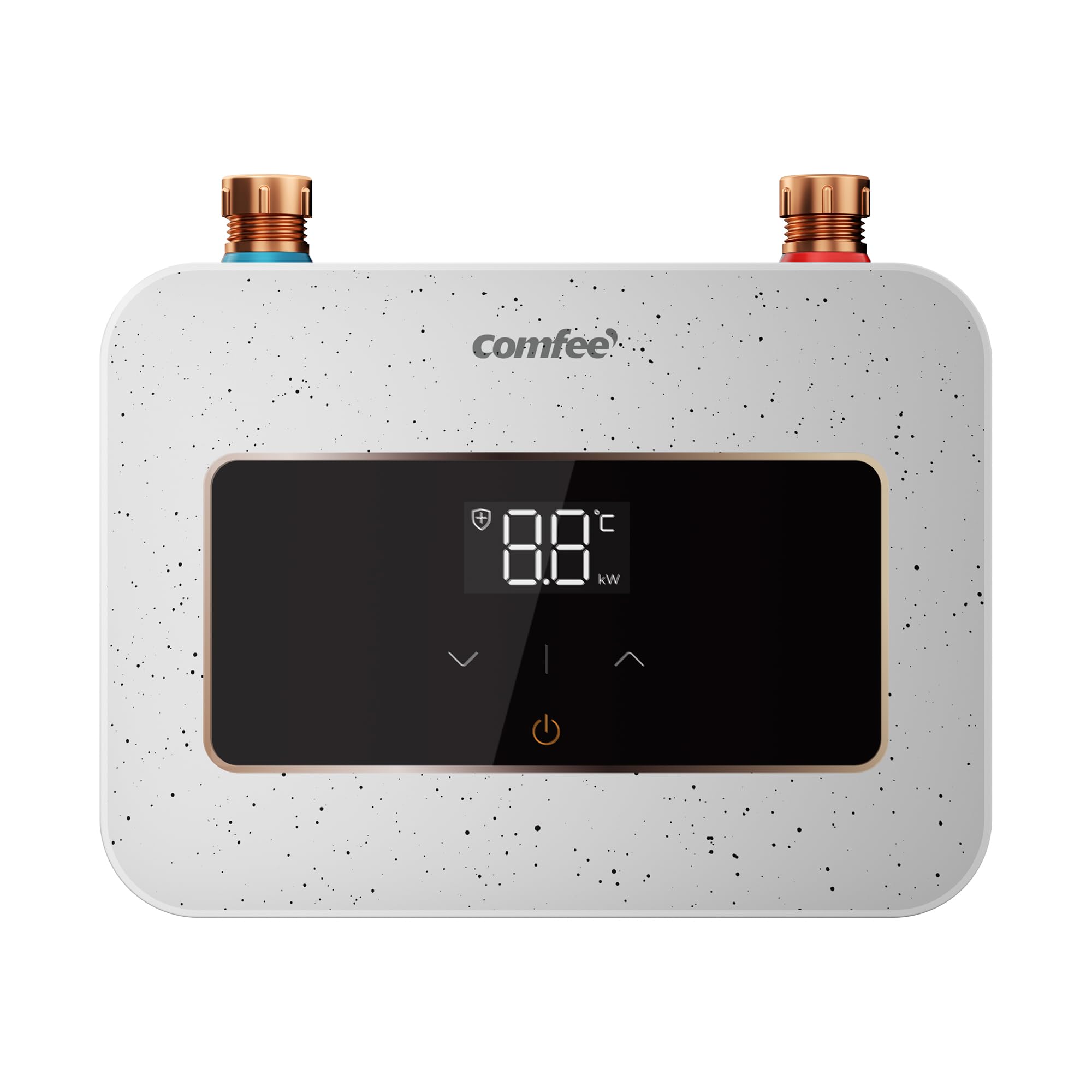 COMFEE' Untertisch-Durchlauferhitzer – 18.5 cm Höhe, 3,6 kW, 230V, elektronisch geregelt