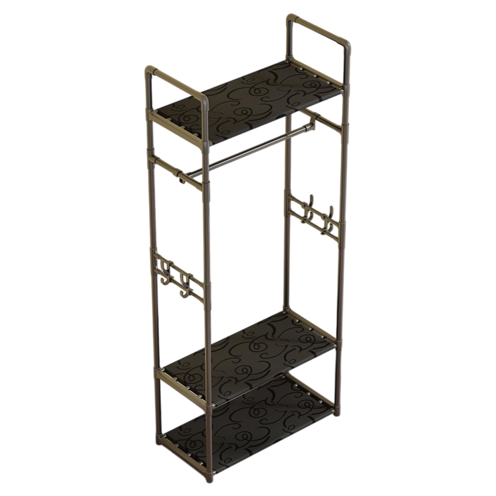 XIGACGEH Coat Rack with Shoe Rack for Entryway Benches with Coat for Efficient Home Bedroom Organization Storage Shoe