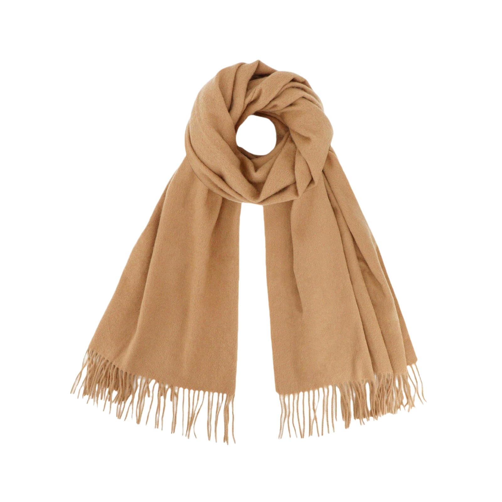 JOASIS Sciarpa Donna Sciarpa Invernale in Finta Lana da Donna, Scialle di Fascia Alta di Grandi Dimensioni, Sciarpa Semplice E Versatile-khaki-200 * 70cm