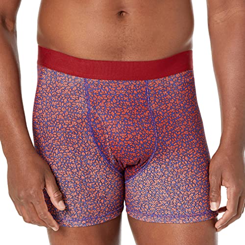 Image of Amazon Essentials Men's Breathable Cotton Boxer Briefs, Tag-Free, Pack of 5