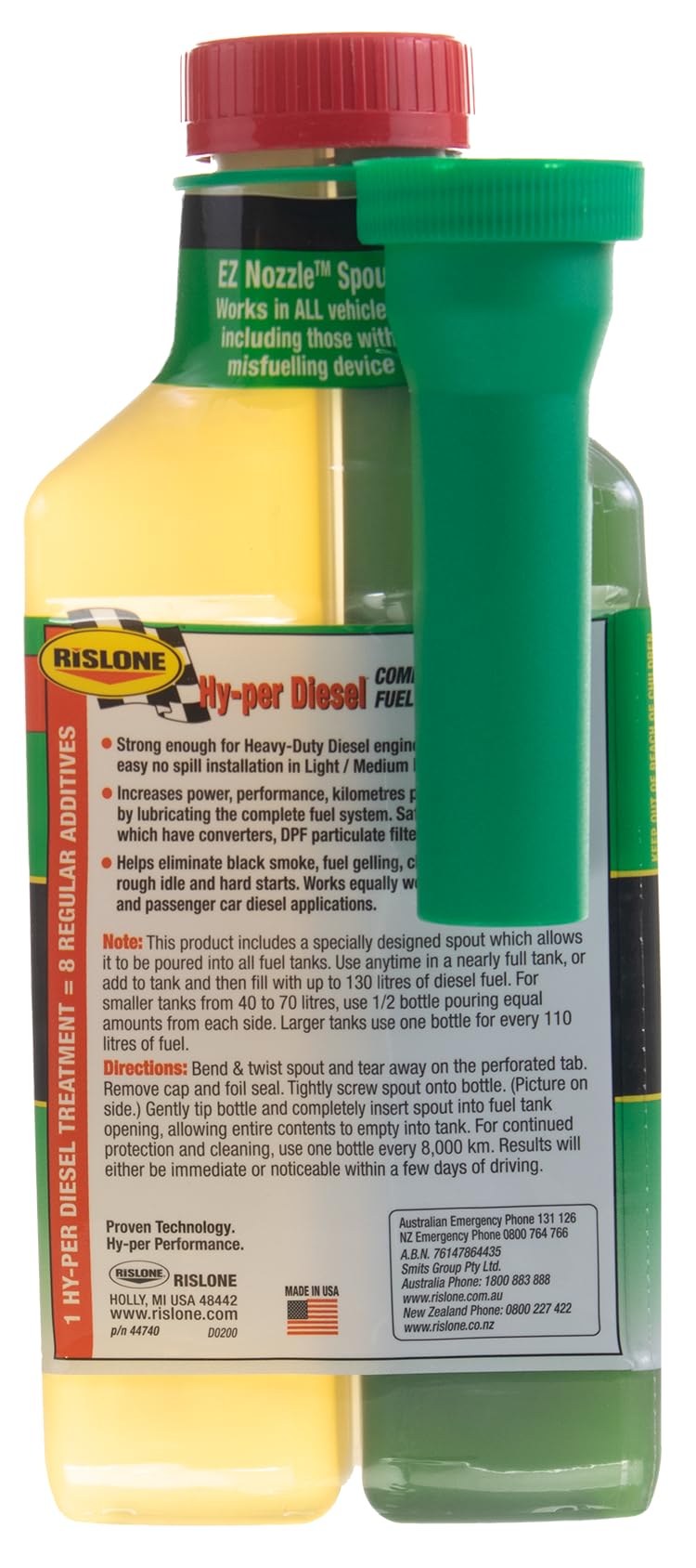 Rislone TRATAMIENTO DEL SISTEMA DE COMBUSTIBLE COMPLETO DIESEL