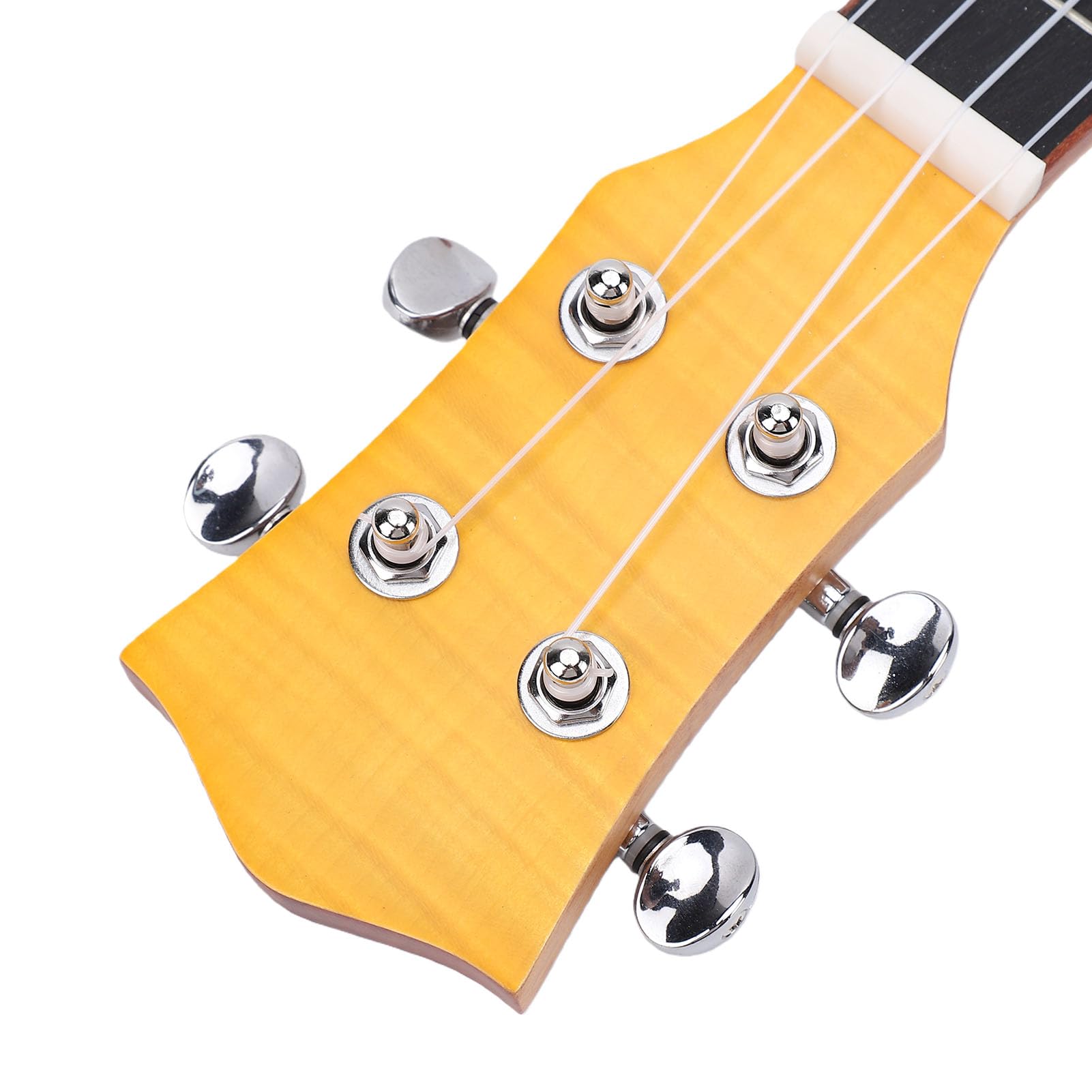 Keenso Ukulele Elettrico, Ukulele Bluetooth da 23 Pollici con Struttura in Legno di Okoume Ebano e Fibra di Carbonio, Batteria Incorporata da 600 MAh, Strumento Portatile in Legno per Adulti
