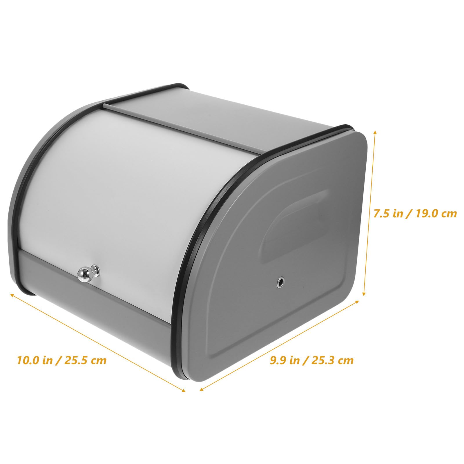 Contenedor de Almacenamiento de Pan Tapa de Hierro para Cocina