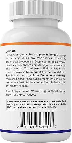 Miniatura 9 de Vitamatic Suplemento de orotato de magnesio  1500 mg por porción, 180 cápsulas  Apoya la salud muscular, nerviosa y cardíaca  Sin OMG, sin gluten  2