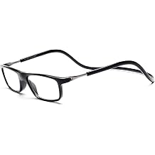 Magnetic Reading Glasses Adjustable Neck Hanging Readers for Men or Women