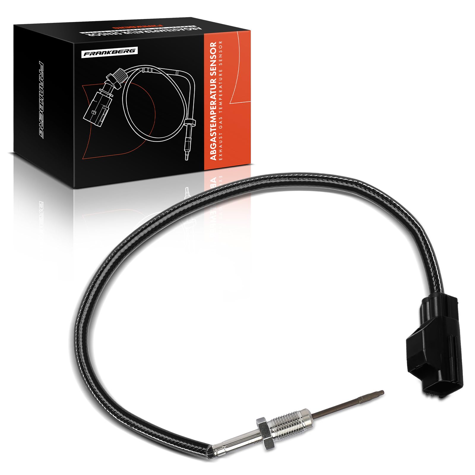 Frankberg Sensore temperatura gas di scarico Compatibile Focus III Turnier Tourneo Connect C-Max II