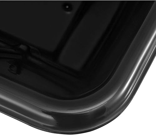 Miniatura 5 de Global Industrial Camión inclinable de plástico estándar de 12 yarda cúbica, capacidad 850 libras, color negro