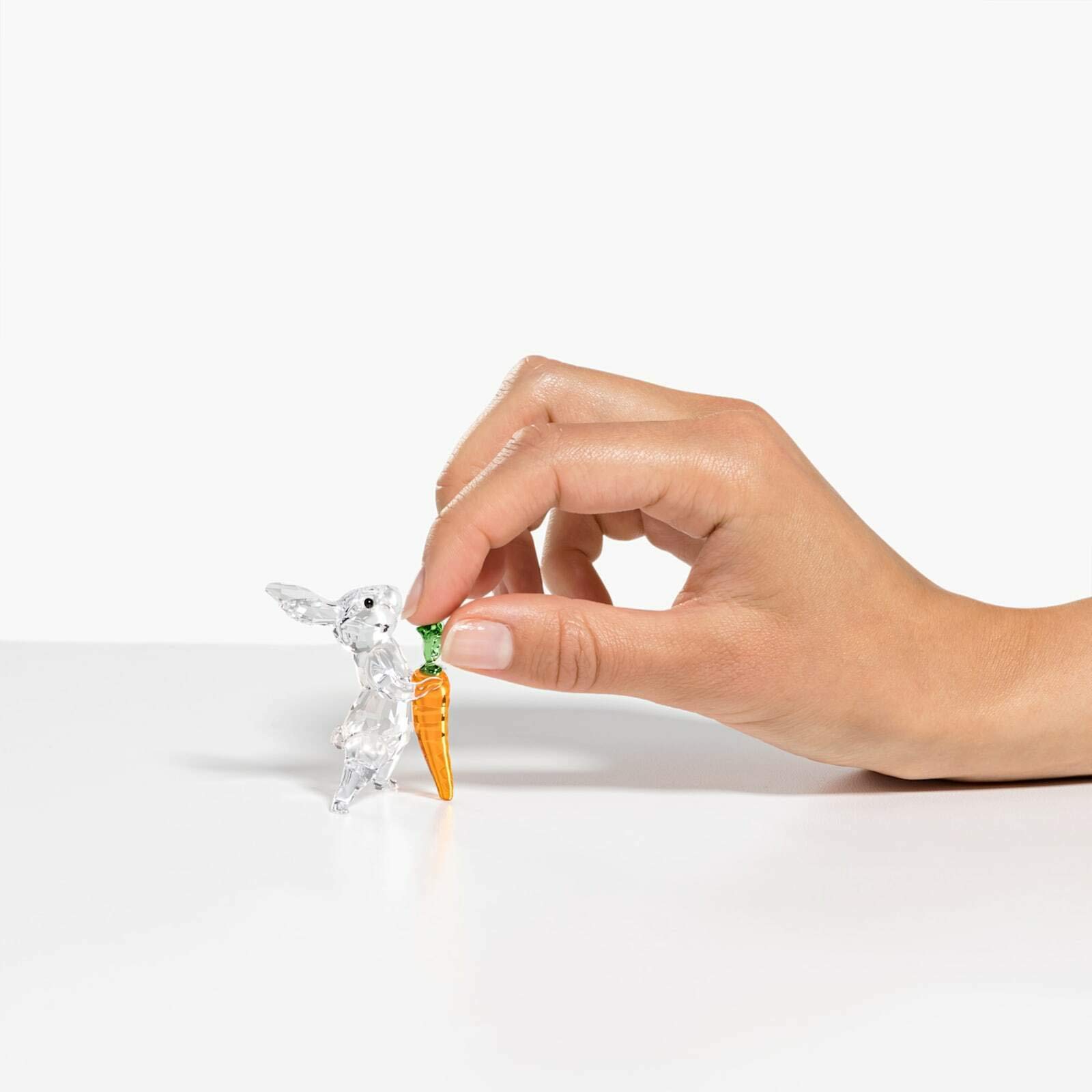 Amazon.com: SWAROVSKI Rabbit with Carrot, Clear, Orange : Home