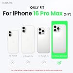 ORNARTO Compatible with iPhone 16 Pro Max Case 6.9",Liquid Silicone 3 Layers Full Covered Soft Gel Rubber Phone Case,Shockproof Protective Cover 6.9 Inch with Anti-Scratch Microfiber Lining-Chalk Pink