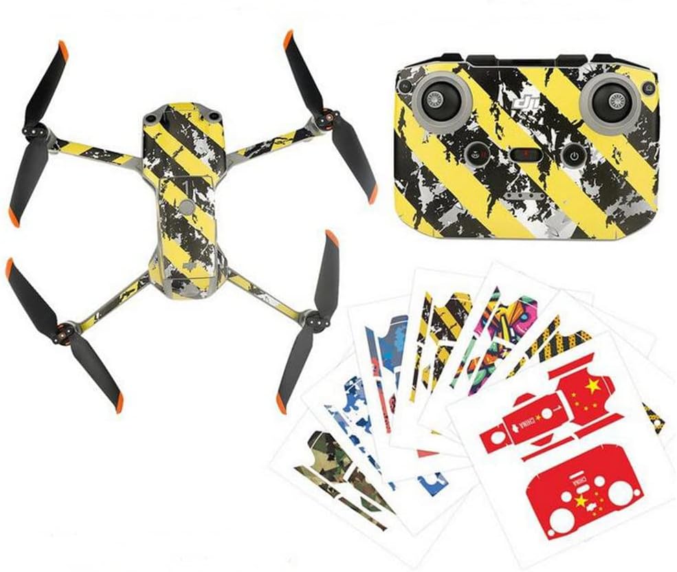hobbyant Waterproof PVC Stickers Drone Body Skin hobbyant tective Arm Remote Control hobbyant tector for DJI AIR 2S Drone - Model SL02