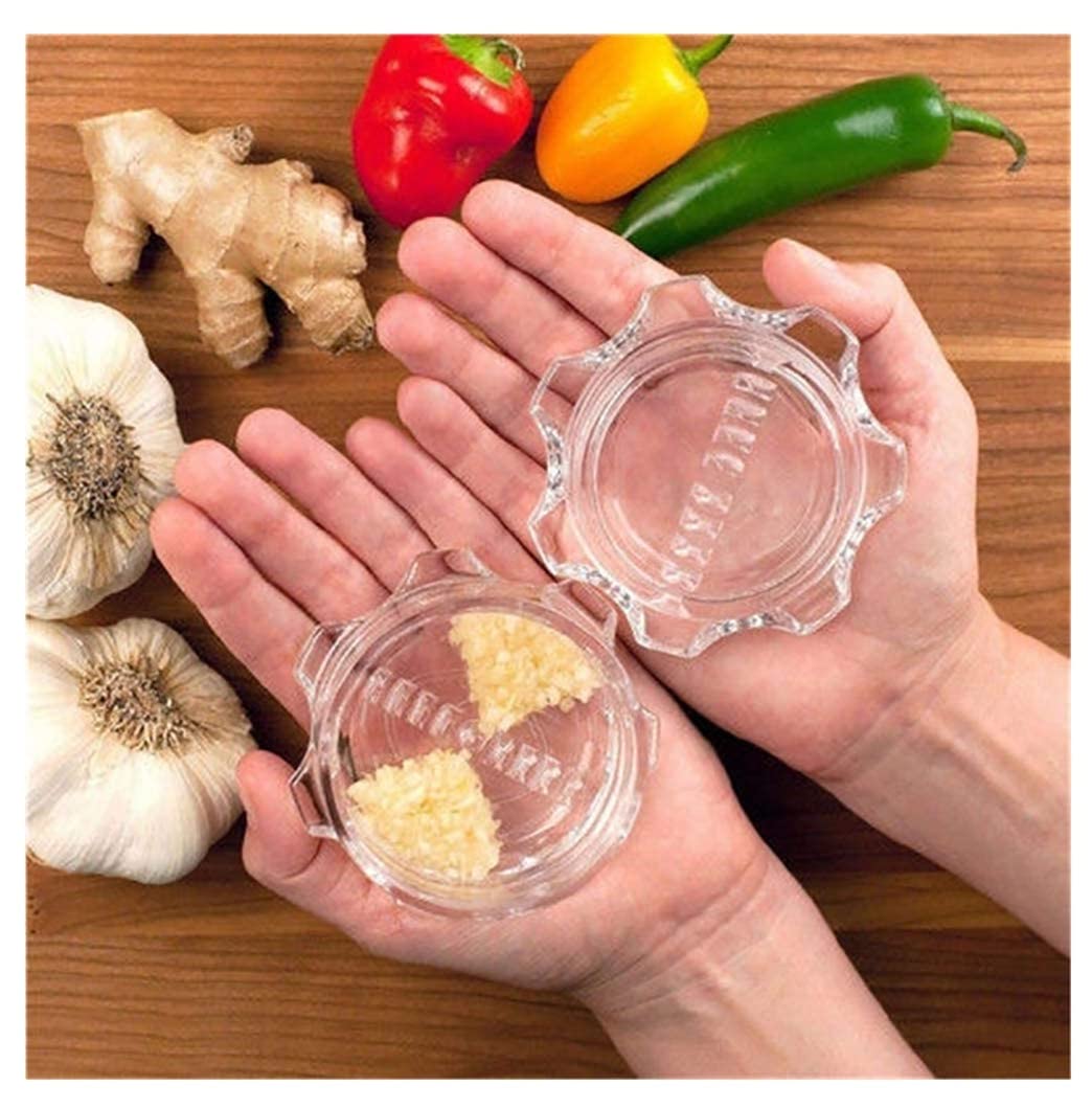 Knoblauchpresse Garlic Press 5pcs Küchenhandbuch Kunststoffbox Knoblauchrührer, Einfach Zu Zerkleinern Ingwerpüree Knoblauchgemüse Kitchen Gadgets