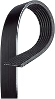 Gates K070835 Micro-V Serpentine Drive Belt - OE Precision Fit, EPDM Wear-Resistant for Cars & Trucks