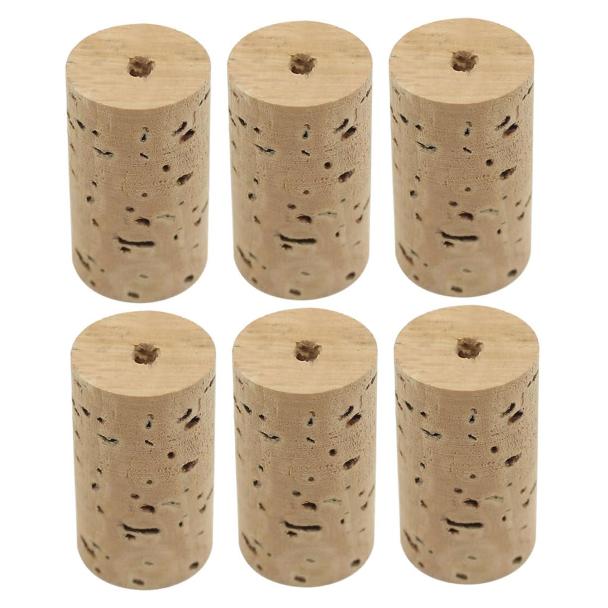 NULYLU 5sets Oversized Flute Cork Replacement Tapered Cork Stopper Flute Headjoint Plugs Music Instrument Accessory 6pcs*5