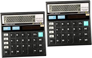 NUOBESTY 2Pcs Calculadoras De Mesa Calculadora De Empréstimo Calculadoras Financeiras Calculadora Infantil Calculadora Grande Computadora Para Niños Calculadora Grande Calculadora De
