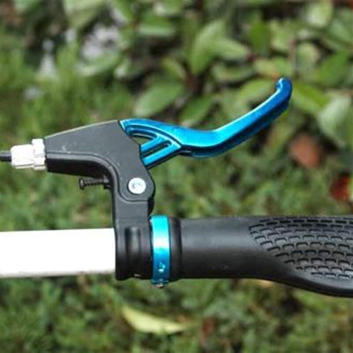 BATLAM Maniglia del Freno della Bicicletta 2- Bicicletta Leggera in Alluminio MTB in Bici Leve Freno Ciclismo 4 Colori Leve Freno Bicicletta (Color : Silver) (Rosso)