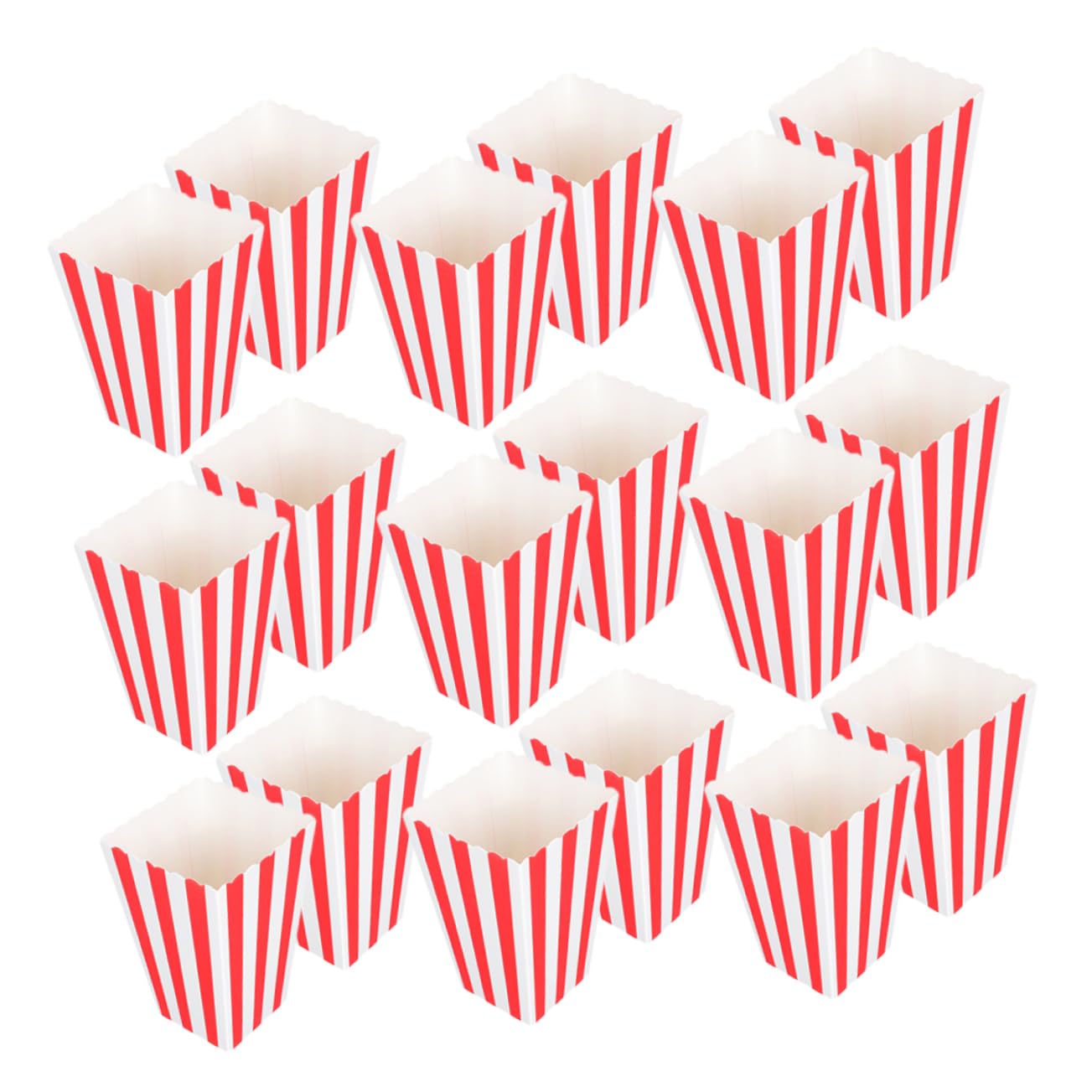 ABOOFAN Popcorn Tubs Movie Popcorn Bucket Party Supplies 50pcs Disposable Nights