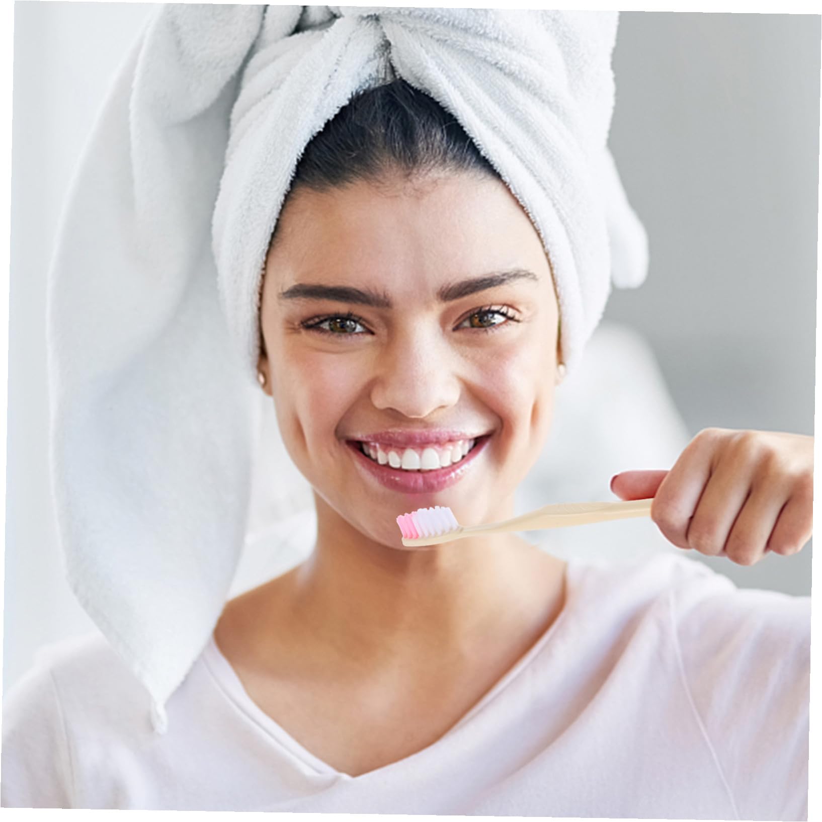 Brosse à Dents Individuelle de Voyage avec Dentifrice, 100 Pièces