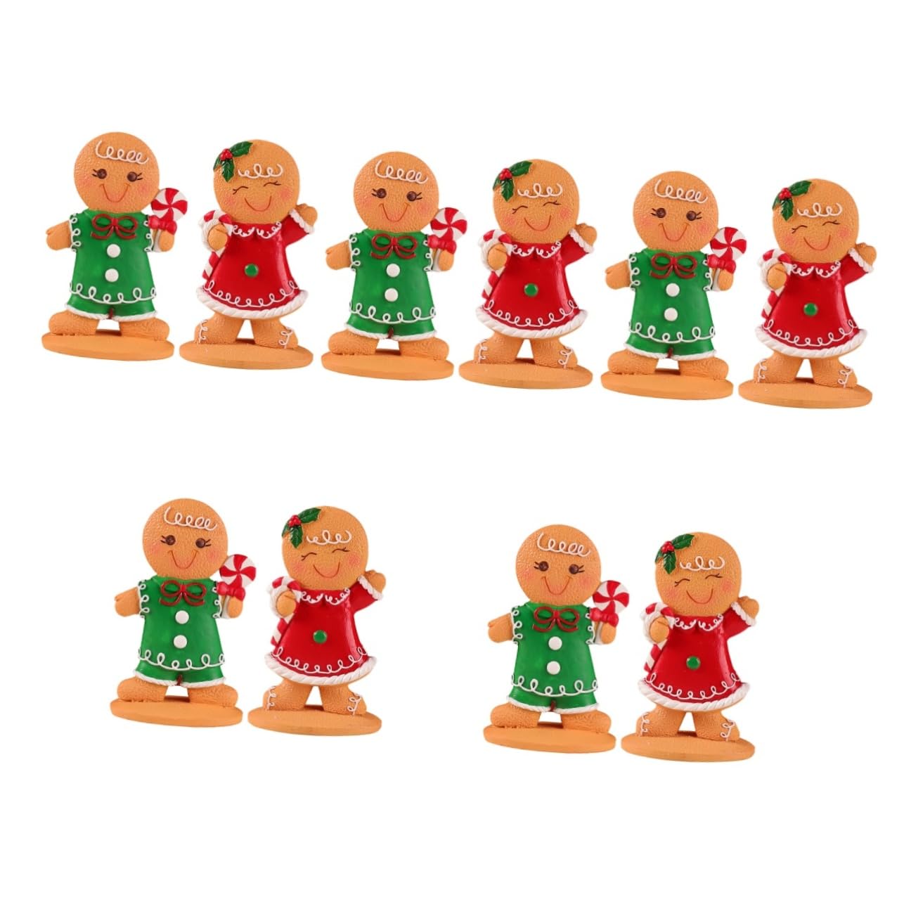 Gingerbread man miniatures pour reussir votre decoration de table
