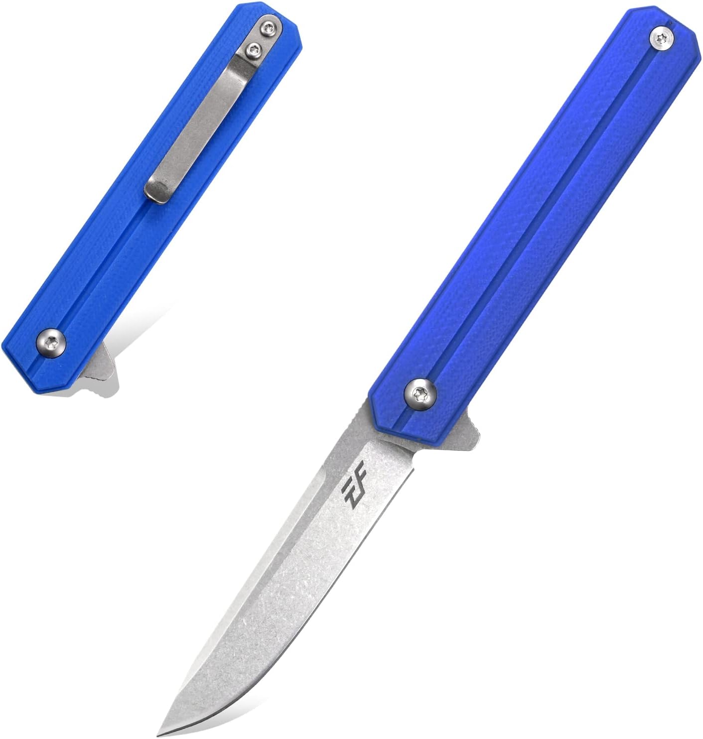 EF64 Folding Knife D2 Steel Blade G10 Handle Multitool Pocket Knife for Camping Hiking EDC Tool